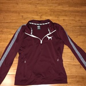 Victoria’s Secret Burgundy zip-up